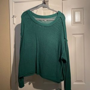 Green sweater